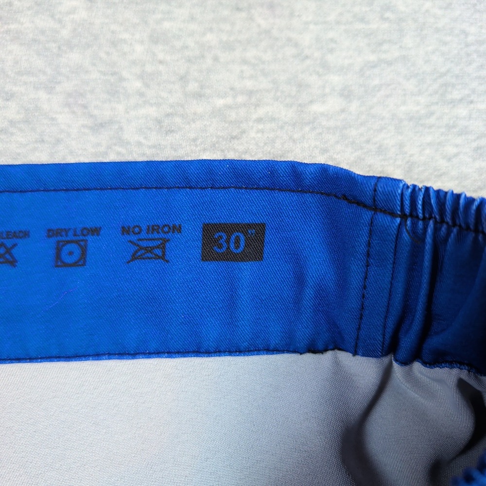 Fuji BJJ Jiu Jitsu Fanatics Grappling Fight Shorts Black Blue Mens Size 30 - Picture 7 of 8